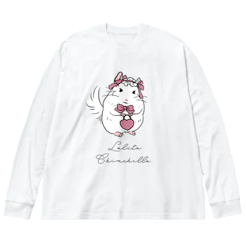 ロリィタチンチラちゃん Big Long Sleeve T-Shirt