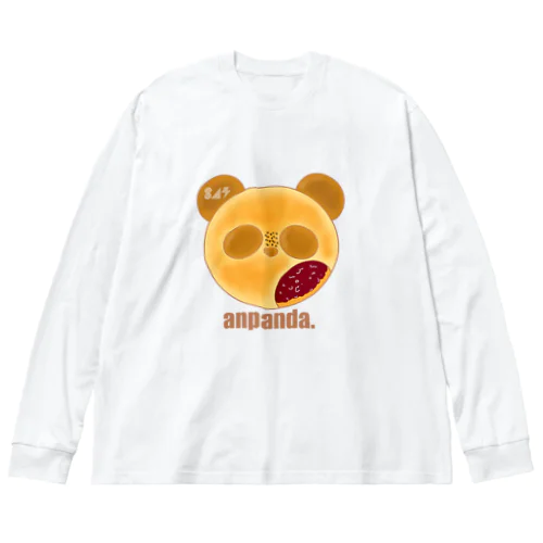 あんぱんだ。 ビッグシルエットロングスリーブTシャツ