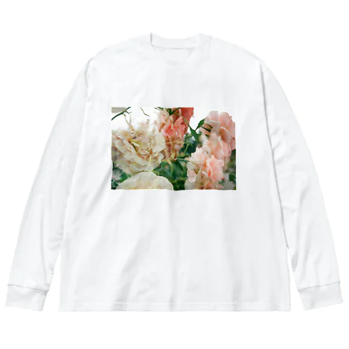 花のワルツ ビッグシルエットロングスリーブTシャツ