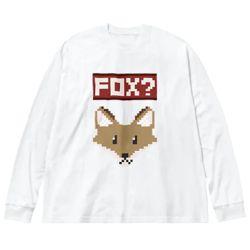 FOX？/clear ビッグシルエットロングスリーブTシャツ