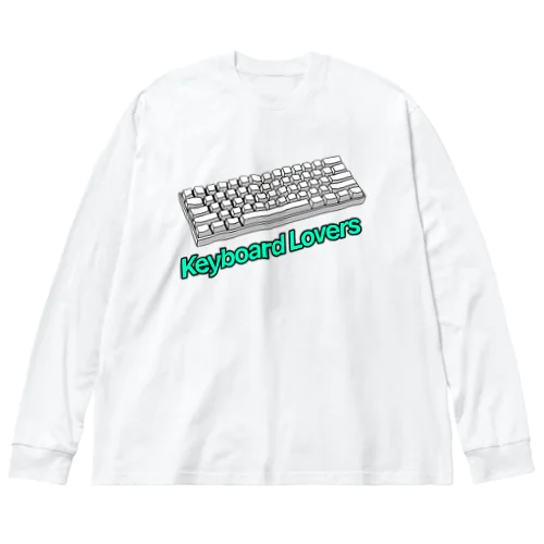 Keyboard Lovers ビッグシルエットロングスリーブTシャツ