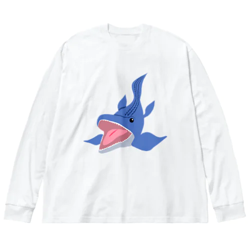 モササウルス Big Long Sleeve T-Shirt