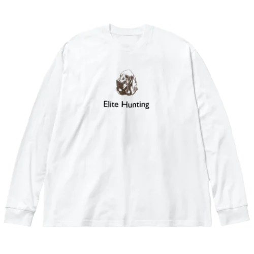 架空企業『ELITE HUNTING （エリート・ハンティング）』  Big Long Sleeve T-Shirt