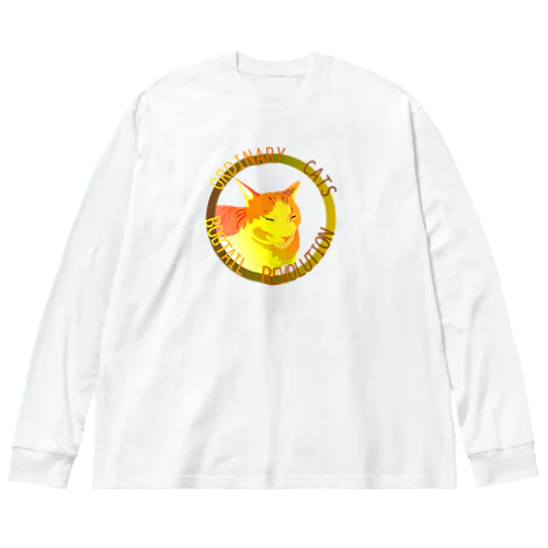 Ordinary Cats05h.t.(秋) ビッグシルエットロングスリーブTシャツ