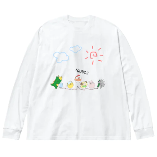 いぐど！ ビッグシルエットロングスリーブTシャツ