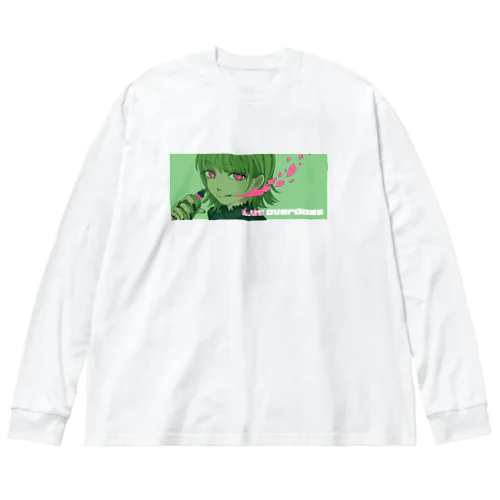 luv overdose LUDAS ビッグシルエットロングスリーブTシャツ