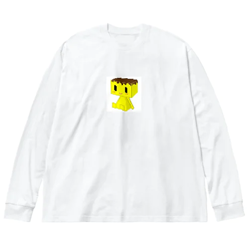 ドットぷりん ビッグシルエットロングスリーブTシャツ