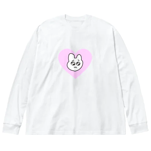 ぴえんなうさぎ Big Long Sleeve T-Shirt