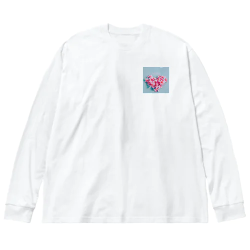 puameria Heart ビッグシルエットロングスリーブTシャツ