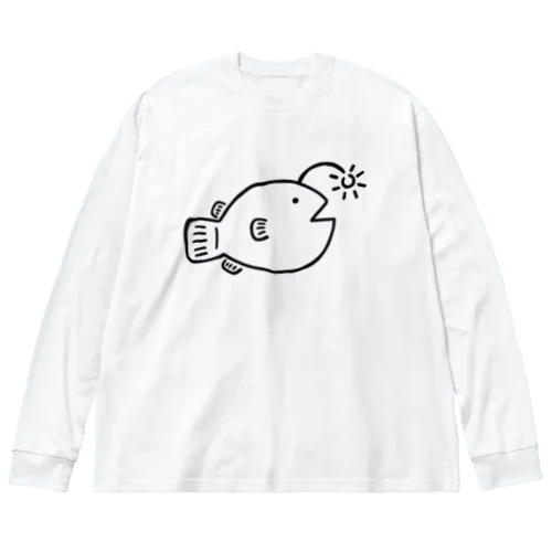 チョウチンアンコウ② Big Long Sleeve T-Shirt