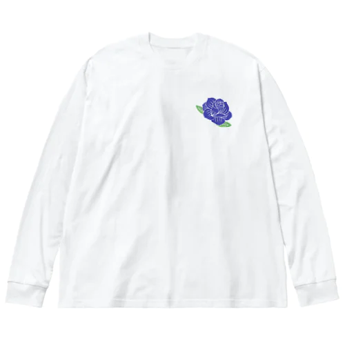 Lafs23 公式グッズ「バラ」「薔薇」 ビッグシルエットロングスリーブTシャツ
