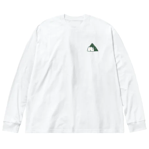 うさぎのテント泊⛺️(緑) Big Long Sleeve T-Shirt