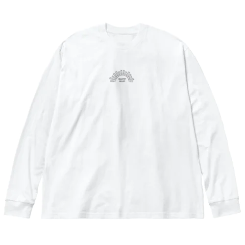 ちっちゃいロゴ ビッグシルエットロングスリーブTシャツ