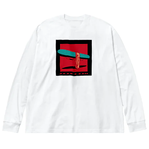 ZEPPELIN＆BACON Big Long Sleeve T-Shirt