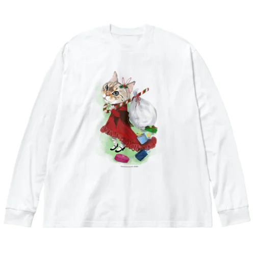 クリスマスリラン ビッグシルエットロングスリーブTシャツ