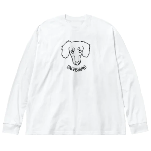 ダックス線タン Big Long Sleeve T-Shirt