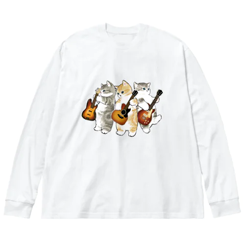 君のために歌う「ニャー」 Big Long Sleeve T-Shirt