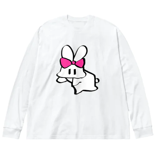 クソウサギ先輩 Big Long Sleeve T-Shirt