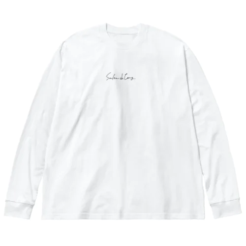 salon de teng ビッグシルエットロングスリーブTシャツ