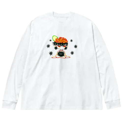 うにくん。 ビッグシルエットロングスリーブTシャツ