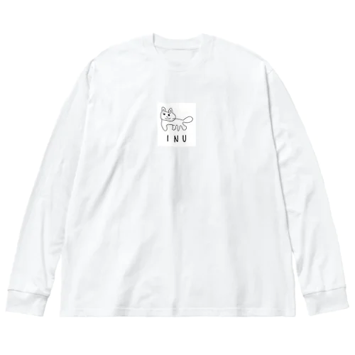 画伯特製INU ビッグシルエットロングスリーブTシャツ