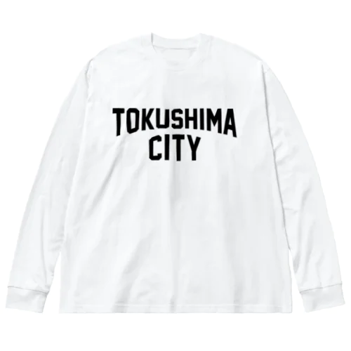 徳島市 TOKUSHIMA CITY ビッグシルエットロングスリーブTシャツ