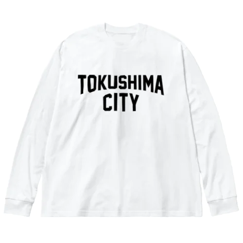 徳島市 TOKUSHIMA CITY Big Long Sleeve T-Shirt