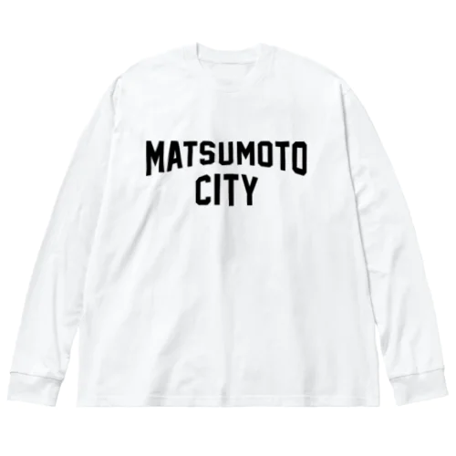 松本市 MATSUMOTO CITY ビッグシルエットロングスリーブTシャツ