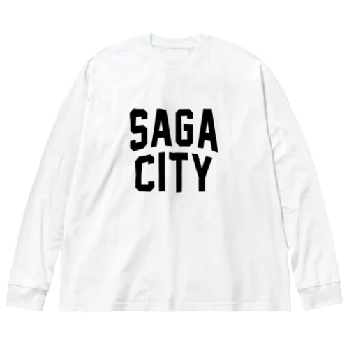 佐賀市 SAGA CITY ビッグシルエットロングスリーブTシャツ