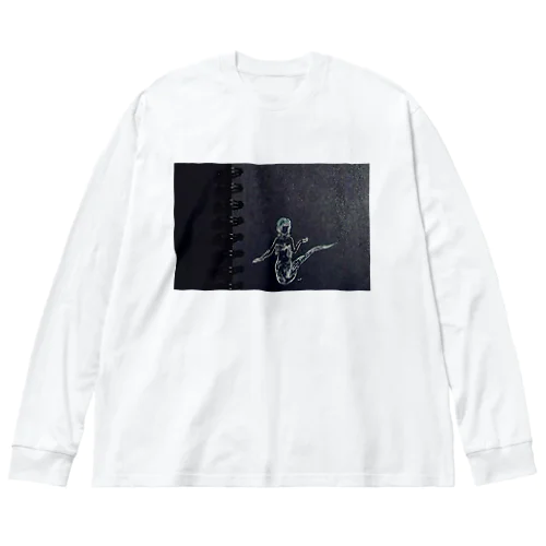 -蛇女-snake Big Long Sleeve T-Shirt