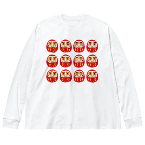 だるまさんたち Big Long Sleeve T-Shirt