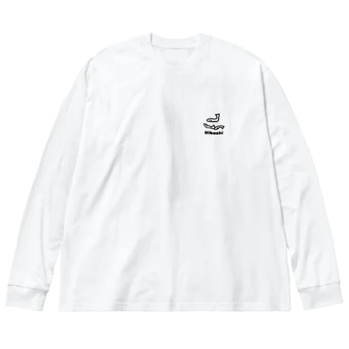 Niboshi宇宙 ビッグシルエットロングスリーブTシャツ