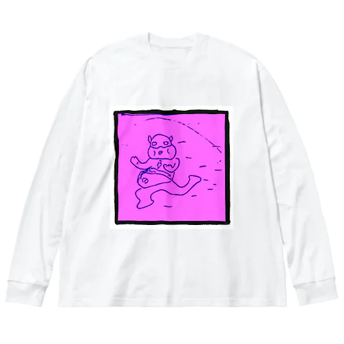 超音速ヒーロー！！フトッチョ Big Long Sleeve T-Shirt