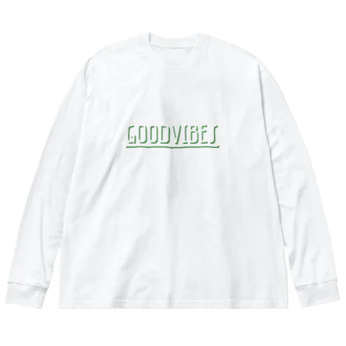 GOODVIBES ビッグシルエットロングスリーブTシャツ