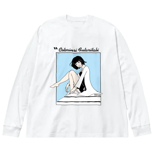 FUTARITABI記念カラー Big Long Sleeve T-Shirt