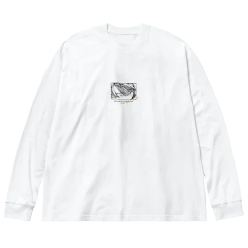 急行2号／c／ILLUSTRATION2021_SUZURI Big Long Sleeve T-Shirt