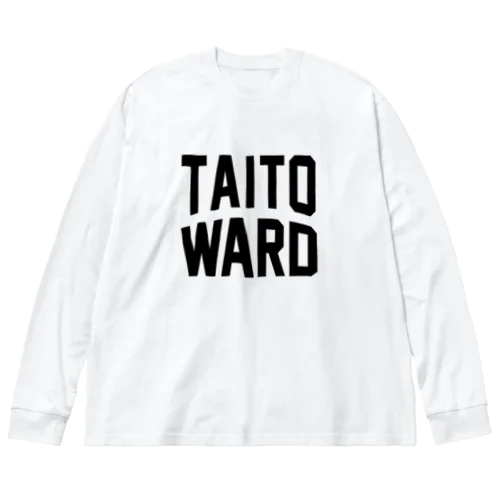 台東区 TAITO WARD ビッグシルエットロングスリーブTシャツ