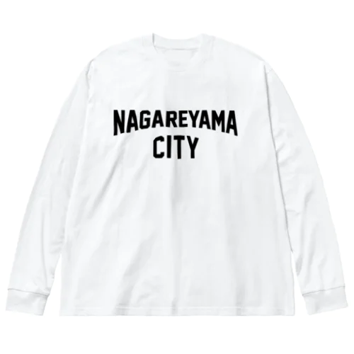 流山市 NAGAREYAMA CITY ビッグシルエットロングスリーブTシャツ