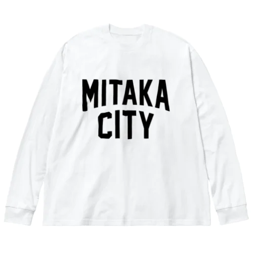三鷹市 MITAKA CITY ビッグシルエットロングスリーブTシャツ