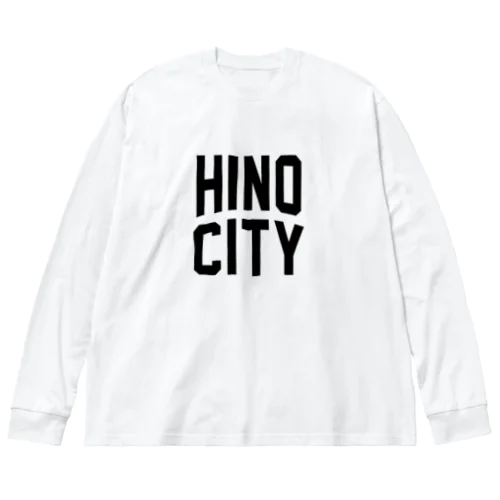 日野市 HINO CITY ビッグシルエットロングスリーブTシャツ