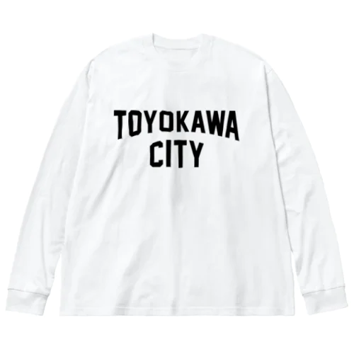 豊川市 TOYOKAWA CITY ビッグシルエットロングスリーブTシャツ