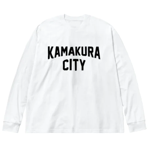 鎌倉市 KAMAKURA CITY ビッグシルエットロングスリーブTシャツ