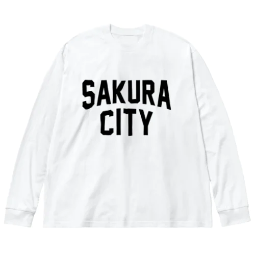 佐倉市 SAKURA CITY ビッグシルエットロングスリーブTシャツ