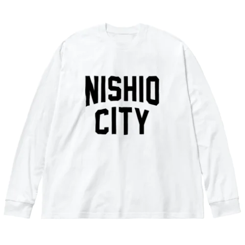 西尾市 NISHIO CITY ビッグシルエットロングスリーブTシャツ