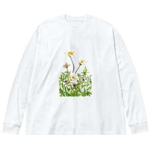 花咲く小径①いろどり Big Long Sleeve T-Shirt