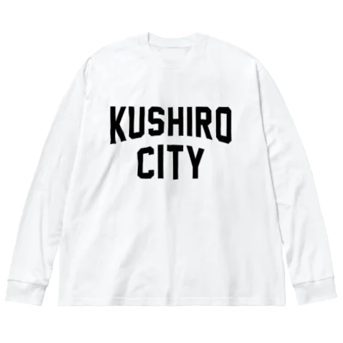 釧路市 KUSHIRO CITY ビッグシルエットロングスリーブTシャツ