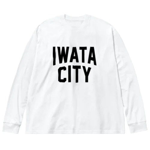 磐田市 IWATA CITY ビッグシルエットロングスリーブTシャツ
