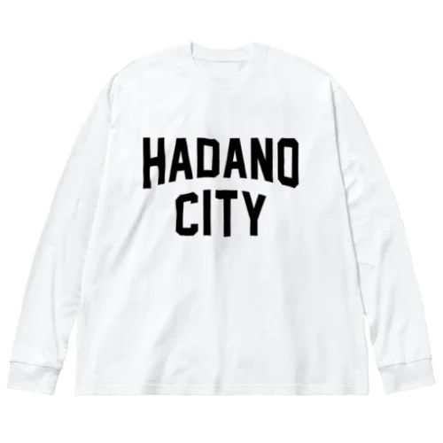 秦野市 HADANO CITY ビッグシルエットロングスリーブTシャツ