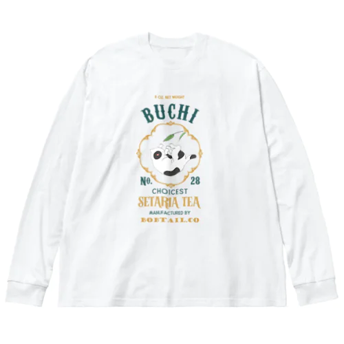 猫じゃらし茶・ぶち Big Long Sleeve T-Shirt