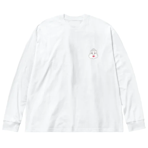 変なノー ビッグシルエットロングスリーブTシャツ